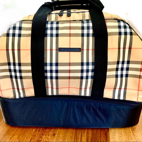 🛑SOLD🛑 Burberry Golf LARGE All Weather Travel Ba - Picture 2 of 12
